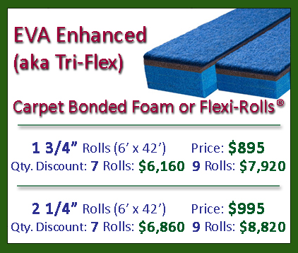 Carpet Bonded Foam Flexi Rolls