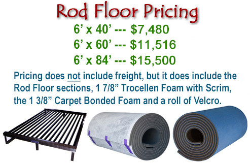 Rod Floor Pricing